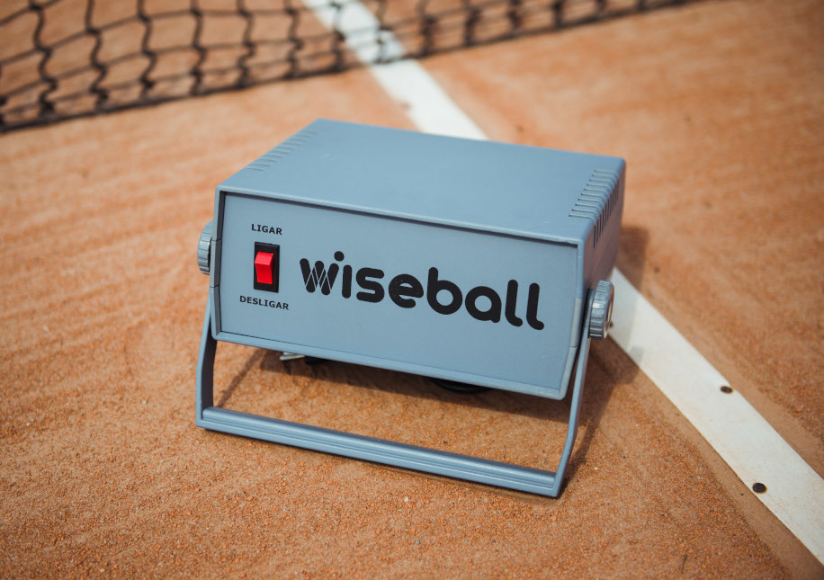 Lançadora de bolas de tênis - Wiseball Tênis Pro 9ah